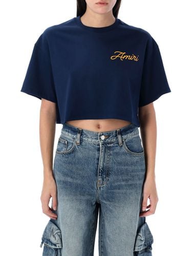 Amiri Dreamers Cropped Tee - AMIRI - Modalova