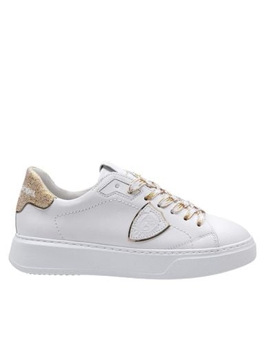 Temple Leather Sneakers Color / - Philippe Model - Modalova