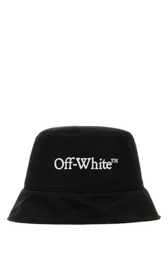 Black Polyester Bucket Hat - Off-White - Modalova