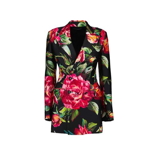 Dolce & Gabbana Flower Print Blazer - Dolce & Gabbana - Modalova