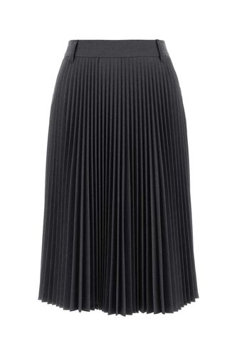 Graphite Stretch Polyester Blend Pant-skirt - Burberry - Modalova