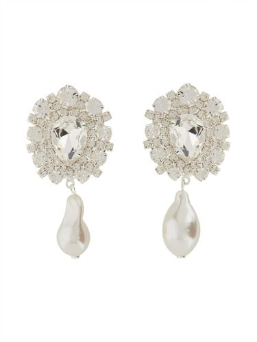 Magda Butrym Crystal Plate Earrings - Magda Butrym - Modalova