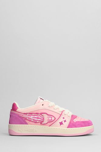 Sneakers In Rose- Suede And Leather - Enterprise Japan - Modalova