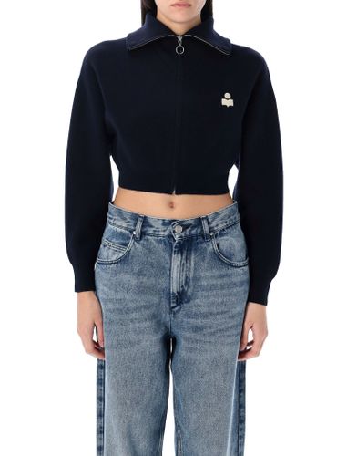 Oxane Zip Cropped Cardigan - Marant Étoile - Modalova