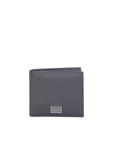 Dolce & Gabbana Grey Bi-fold Wallet - Dolce & Gabbana - Modalova