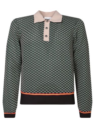 Valley Green Knit Polo Shirt - Wales Bonner - Modalova