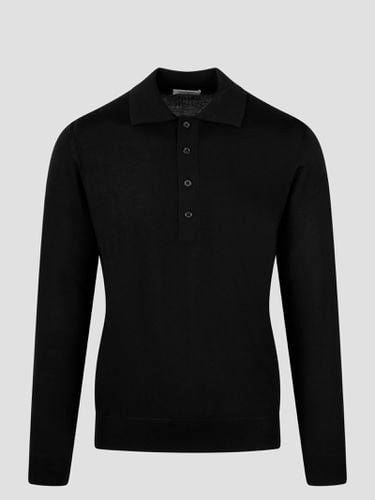 Extrafine Merino Wool Polo - Paolo Pecora - Modalova