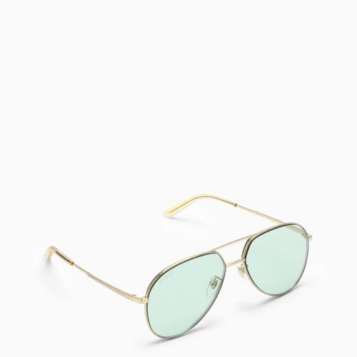 Aviator Green Sunglasses - Gucci Eyewear - Modalova