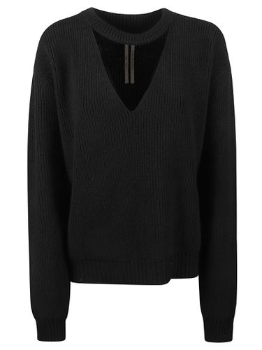 Rick Owens Eclipse V-neck Sweater - Rick Owens - Modalova