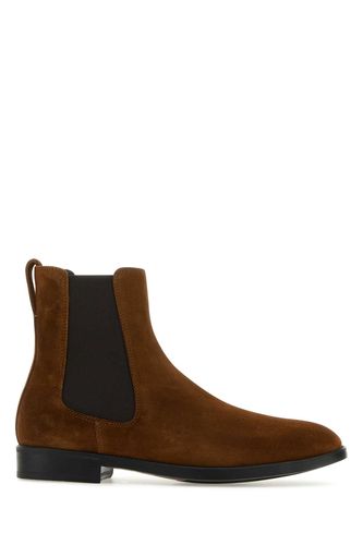 Tom Ford Caramel Suede Ankle Boots - Tom Ford - Modalova