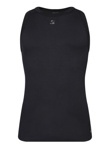 Fendi Ff Black Tank Top - Fendi - Modalova