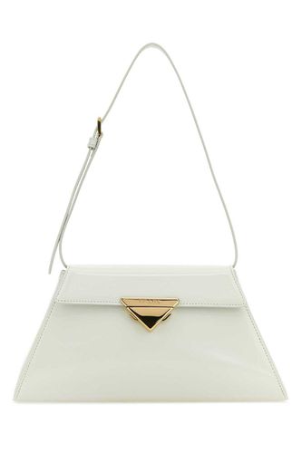 Prada Logo Triangle Medium Handbag - Prada - Modalova