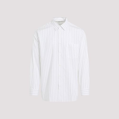 Striped Poplin Shirt - Comme des Garçons Shirt - Modalova