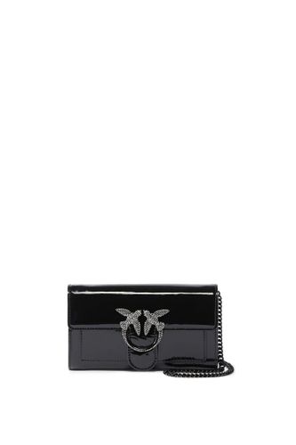 Leather Love One Wallet Shoulder Bag - Pinko - Modalova