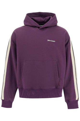 Palm Angels Track Jersey Hoodie - Palm Angels - Modalova