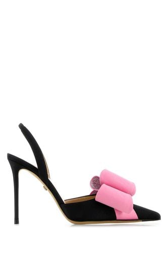 Black Satin Le Cadeau Pumps - Mach & Mach - Modalova