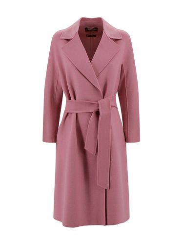 Belted Mid-length Coat - Max Mara Studio - Modalova