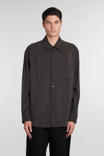 Lemaire Shirt In Brown Silk - Lemaire - Modalova