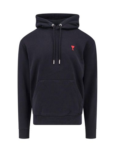 Ami De Coeur Drawstring Hoodie - Ami Alexandre Mattiussi - Modalova