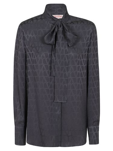 Shirt Silk Jacquard Toile Iconographe - Valentino Garavani - Modalova