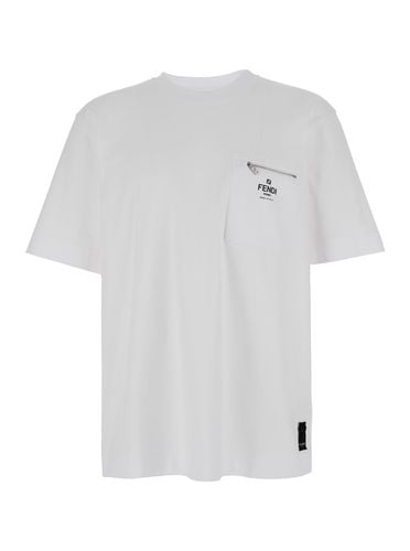Fendi Patch Pocket T-shirt - Fendi - Modalova