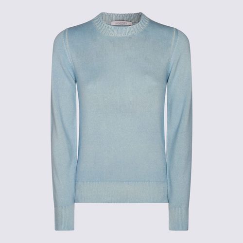 Cruciani Light Blue Wool Knitwear - Cruciani - Modalova