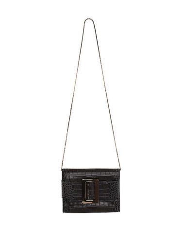 Buckle Detailed Embossed Crossbody Bag - BOYY - Modalova