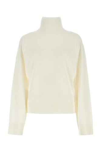Ivory Wool Oversize Sweater - Bottega Veneta - Modalova