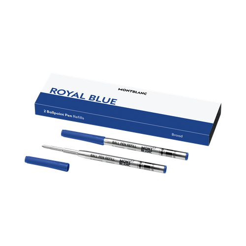 X Recharges pour Stylo Bille, Royal Blue - MB128215 - Recharges Pour Stylo Bille - MONTBLANC - Modalova