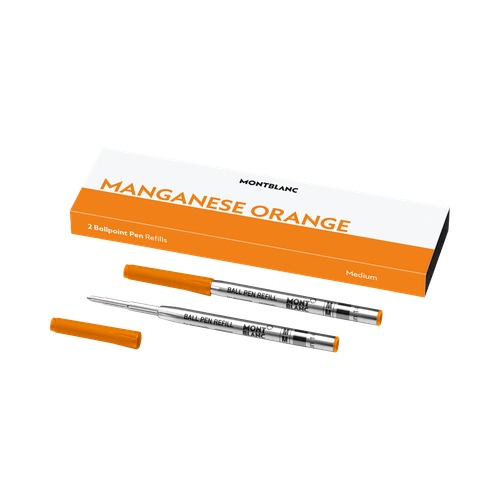 Recharges pour stylo bille (M) Manganese Orange - MB128221 - Recharges Pour Stylo Bille - MONTBLANC - Modalova