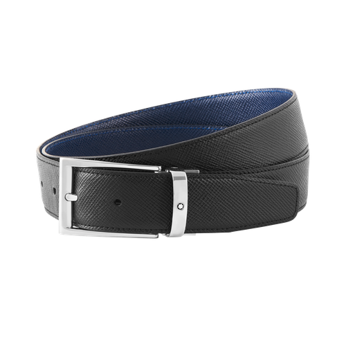Ceinture Réversible Rectangulaire 35 mm en Cuir Sartorial - | - MB118438 - Ceintures - MONTBLANC - Modalova