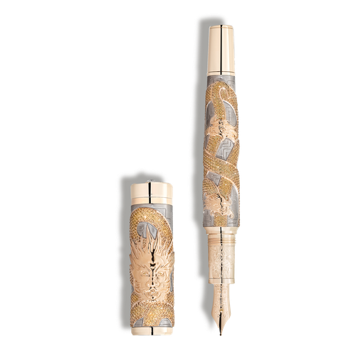 Pluma Estilográfica A Journey Among Dragons The Coiling Dragon Edición Limitada 8 - Oro 750 - MB131430 - Plumas - MONTBLANC - Modalova