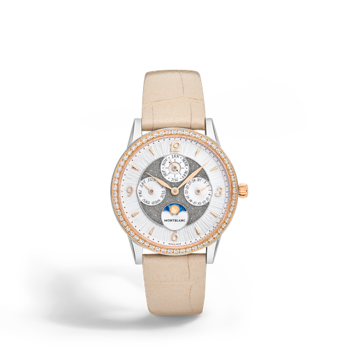 Bohème Perpetual Calendar 36 mm - ACERO, ORO 5N - MB134988 - Reloj - MONTBLANC - Modalova