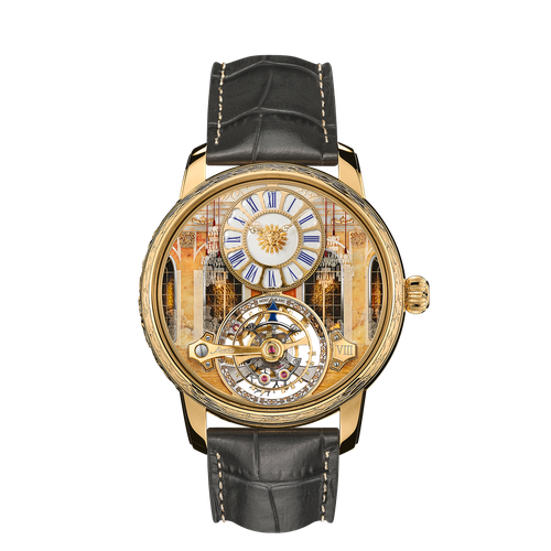 Star Legacy Suspended Exo Tourbillon Château de Versailles Limited Edition - 8 pièces - Or jaune 18 K (750/1000 - MONTBLANC - Modalova