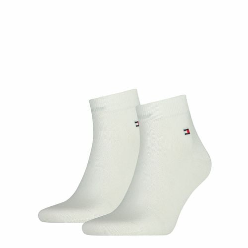 Confezione Da 2 Paia Di Calzini Bianco Uomo Taglie 39/42 - tommy hilfiger - Modalova