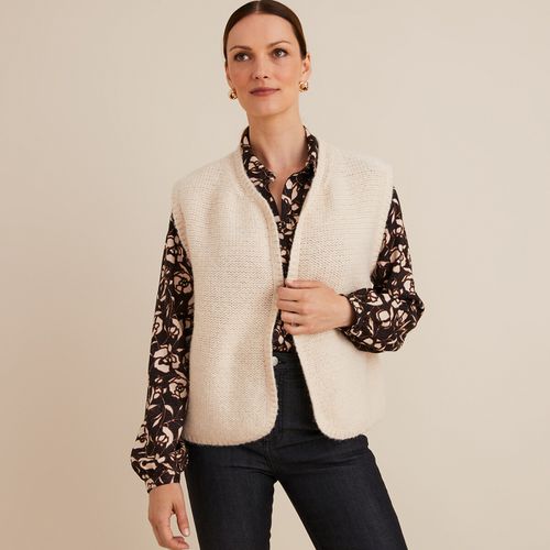 Gilet Girocollo, In Maglia Fine, Senza Maniche Donna Taglie 38/40 (FR) - 42/44 (IT) - anne weyburn - Modalova