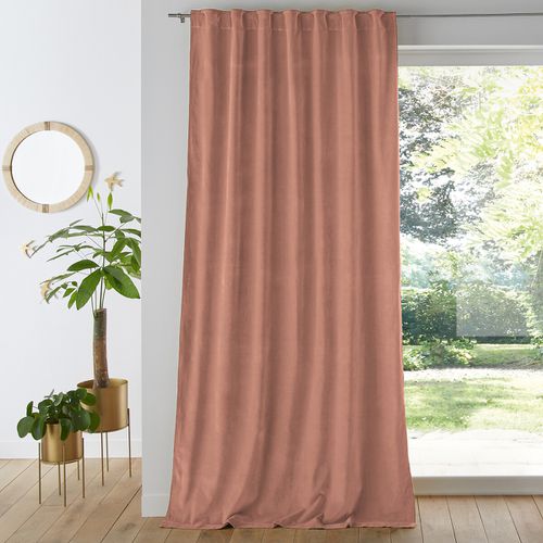 Tenda Termica Velluto Patte Nascoste, Velvet Taglie 180 x 135 cm - la redoute interieurs - Modalova