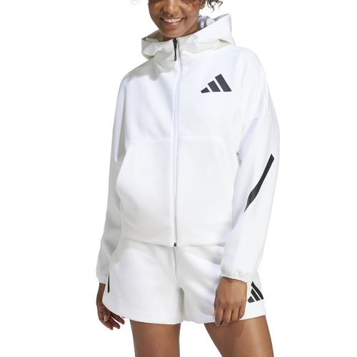 Giacca Con Cappuccio E Zip Z.n.. Donna Taglie S - adidas sportswear - Modalova