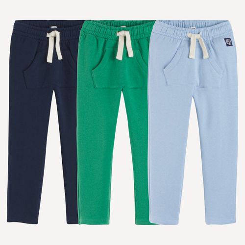 Confezione Da 3 Pantaloni Da Jogging In Felpa Taglie 12 mesi - 74 cm - la redoute collections - Modalova