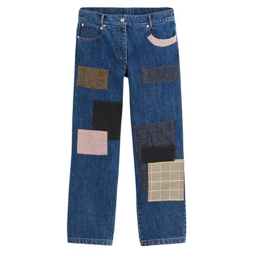 Jeans Dritto Patchwork Taglie 36 (FR) - 40 (IT) - julie de libran x la redoute - Modalova