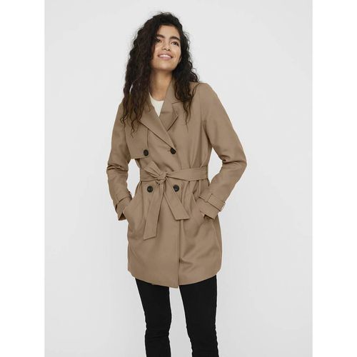 Trench media lunghezza con cerniera - VERO MODA - Modalova