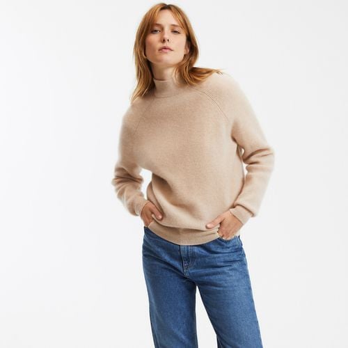 Maglione Collo Alto In Cachemire A Maglia Fine Donna Taglie S - la redoute collections - Modalova