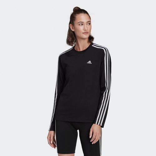 T-shirt Essentials 3-stripes Maniche Lunghe - adidas sportswear - Modalova