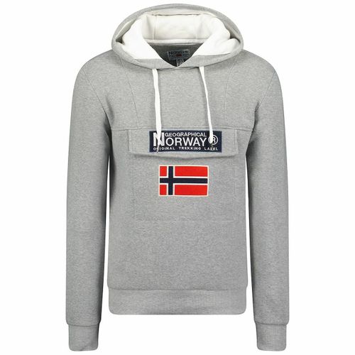 Felpa Con Cappuccio Con Logo Gadrien Uomo Taglie XL - geographical norway - Modalova