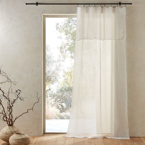 Tenda In Voile Di Lino, Noctuelle Taglie 140 x 260 cm - am.pm - Modalova