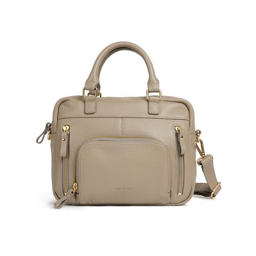 Borsa In Pelle Martellata Mini Macy - nat & nin - Modalova