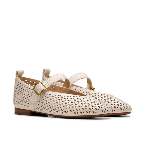 Ballerine babies in pelle Fawna Jane - CLARKS - Modalova