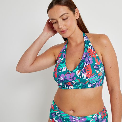 Reggiseno per bikini forma foulard, stampa floreale - LA REDOUTE COLLECTIONS PLUS - Modalova