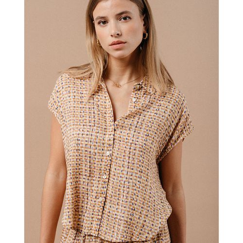 Camicia A Maniche Corte Matriochka Donna Taglie XS - grace & mila - Modalova