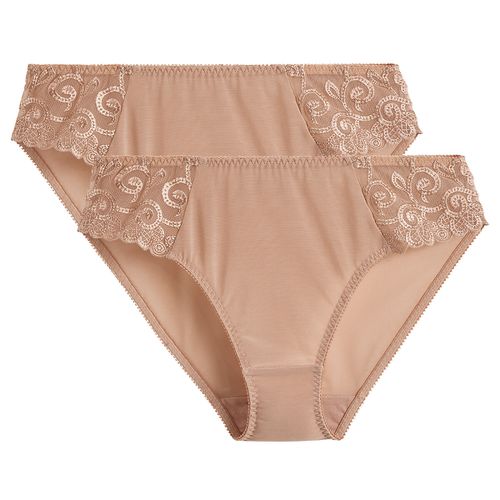 Confezione Da 2 Slip Minifique Donna Taglie 34/36 (FR) - 38/40 (IT) - la redoute collections - Modalova